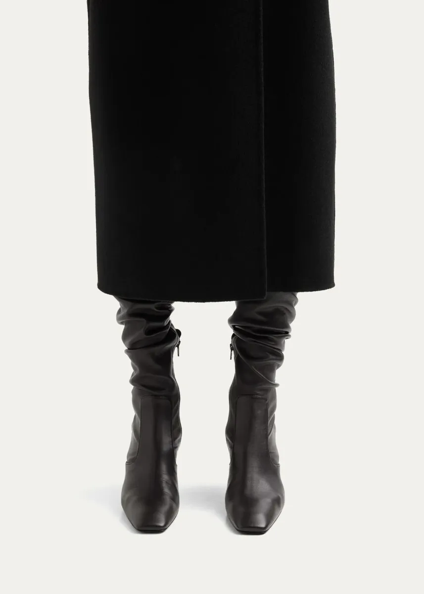 TOTEME 85MM Leather Over-The-Knee Boots | Thumbnail 2