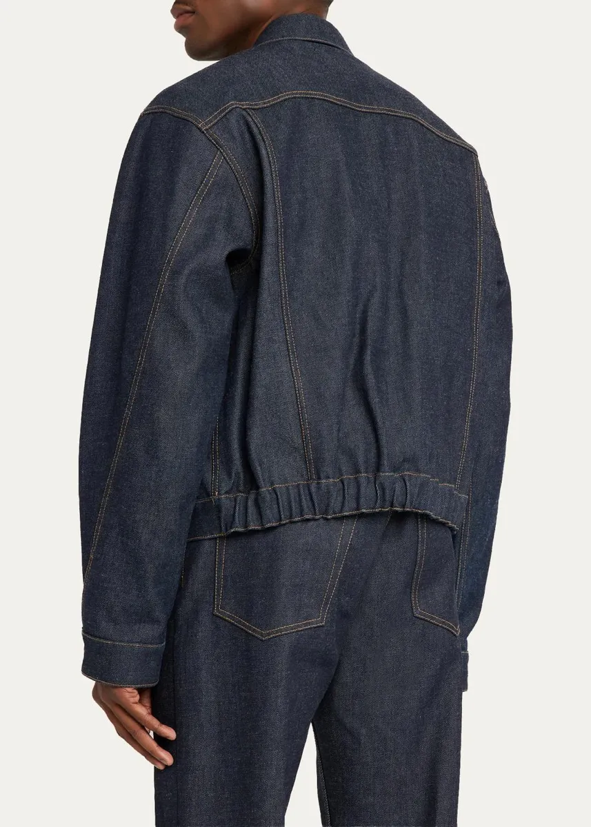 PUBLIC SCHOOL NEW YORK Men's Cumberland Rounded Denim Jacket | Thumbnail 3 PUBLIC SCHOOL NEW YORK Men's Cumberland Rounded Denim Jacket | Thumbnail 3