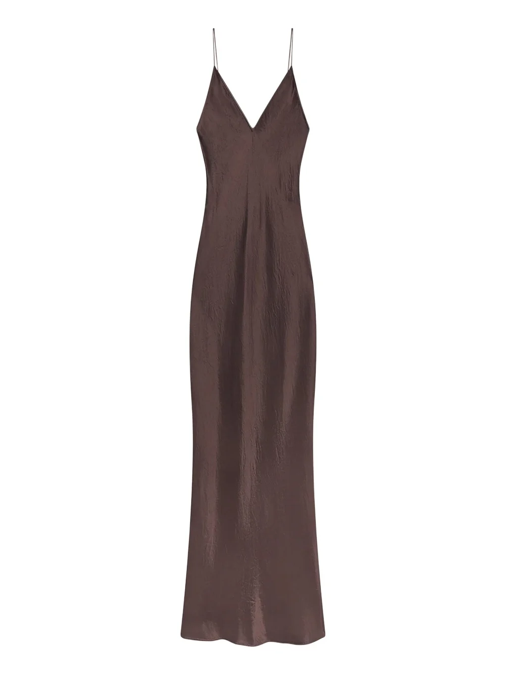 Frame The Textured Satin Maxi Dress