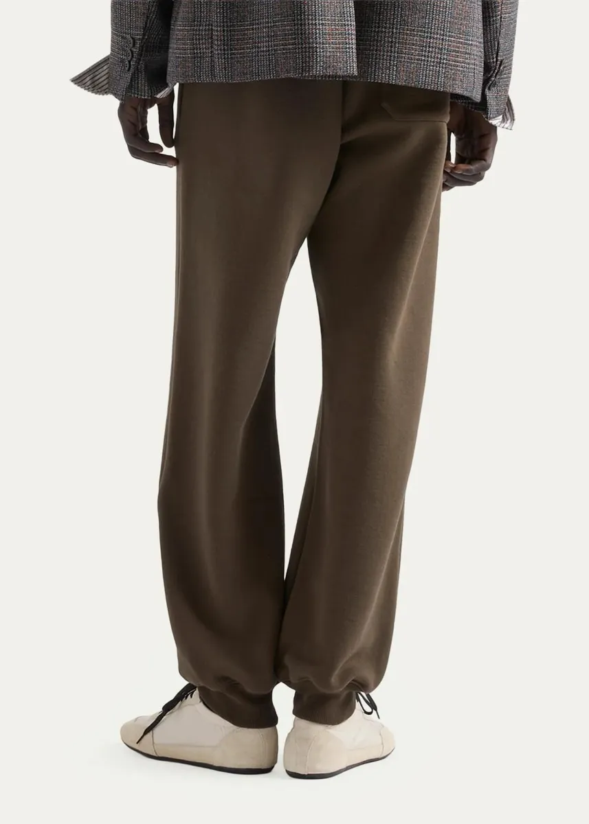 Prada Men's Relaxed Cotton Sweatpants | Thumbnail 3 Prada Men's Relaxed Cotton Sweatpants | Thumbnail 3