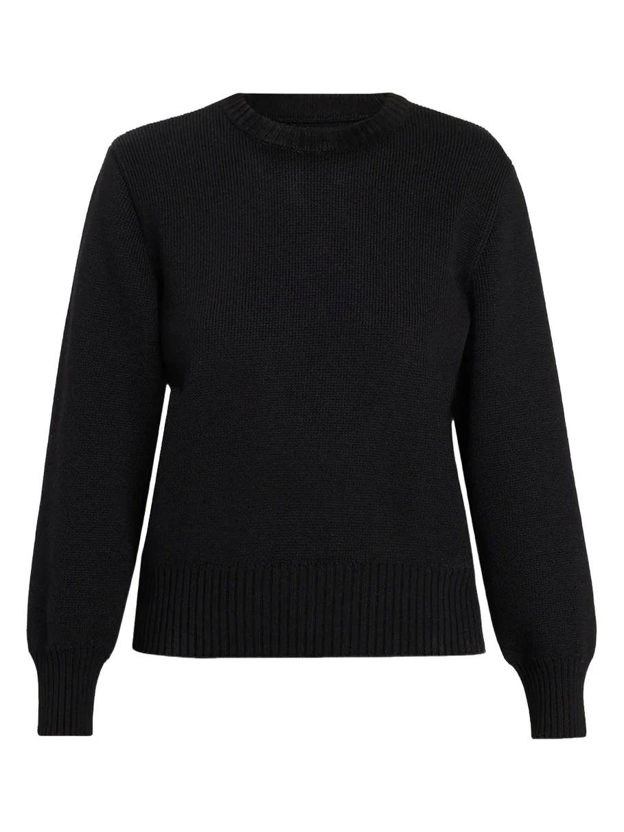 Wool-Cotton Crewneck Sweater Wool-Cotton Crewneck Sweater