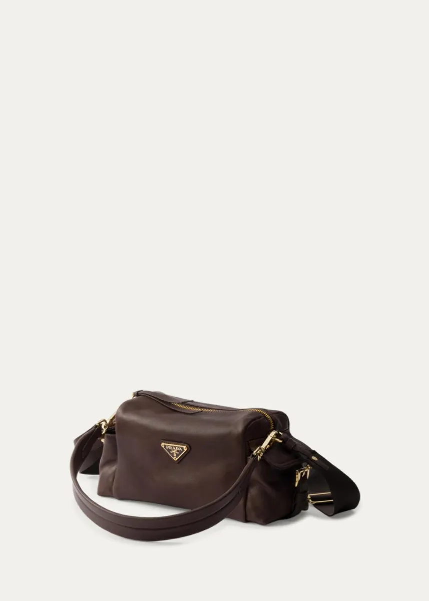 Prada Explore Leather Crossbody Bag | Thumbnail 2 Prada Explore Leather Crossbody Bag | Thumbnail 2