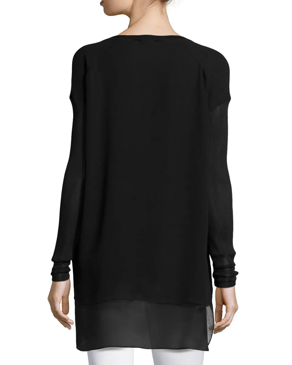 Diane von Furstenberg Tristan Sequin Pointelle Knit Sweater | Thumbnail 5 Diane von Furstenberg Tristan Sequin Pointelle Knit Sweater | Thumbnail 5
