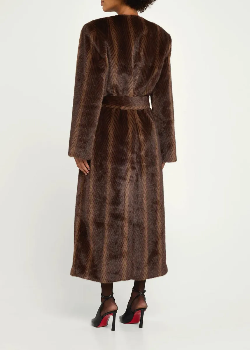 Ronny Kobo Cady Faux-Fur Coat | Thumbnail 3 Ronny Kobo Cady Faux-Fur Coat | Thumbnail 3