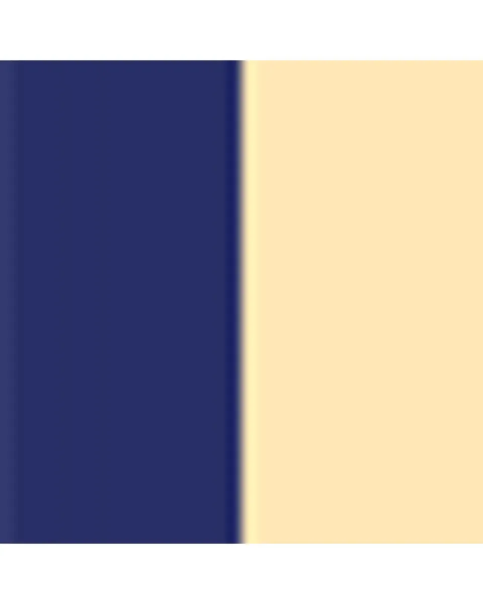 Sydney Evan 14K Yellow Gold Lapis Stone Inlay Earrings with Sapphires | Thumbnail 3