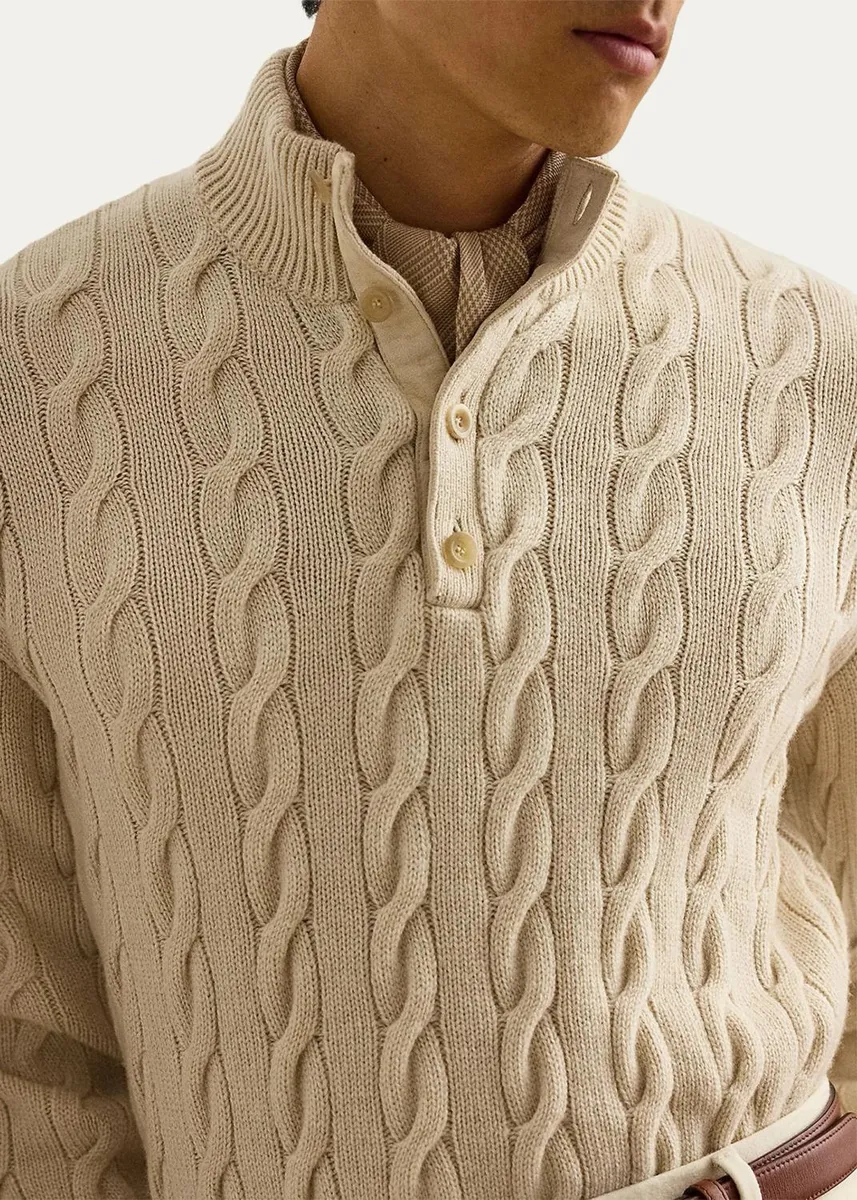 Ralph Lauren Purple Label Cable-Knit Cashmere Sweater | Thumbnail 5 Ralph Lauren Purple Label Cable-Knit Cashmere Sweater | Thumbnail 5