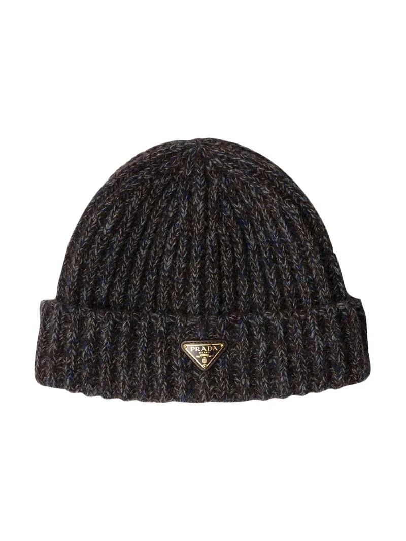 Cashmere-Wool Rib Knit Beanie Cashmere-Wool Rib Knit Beanie