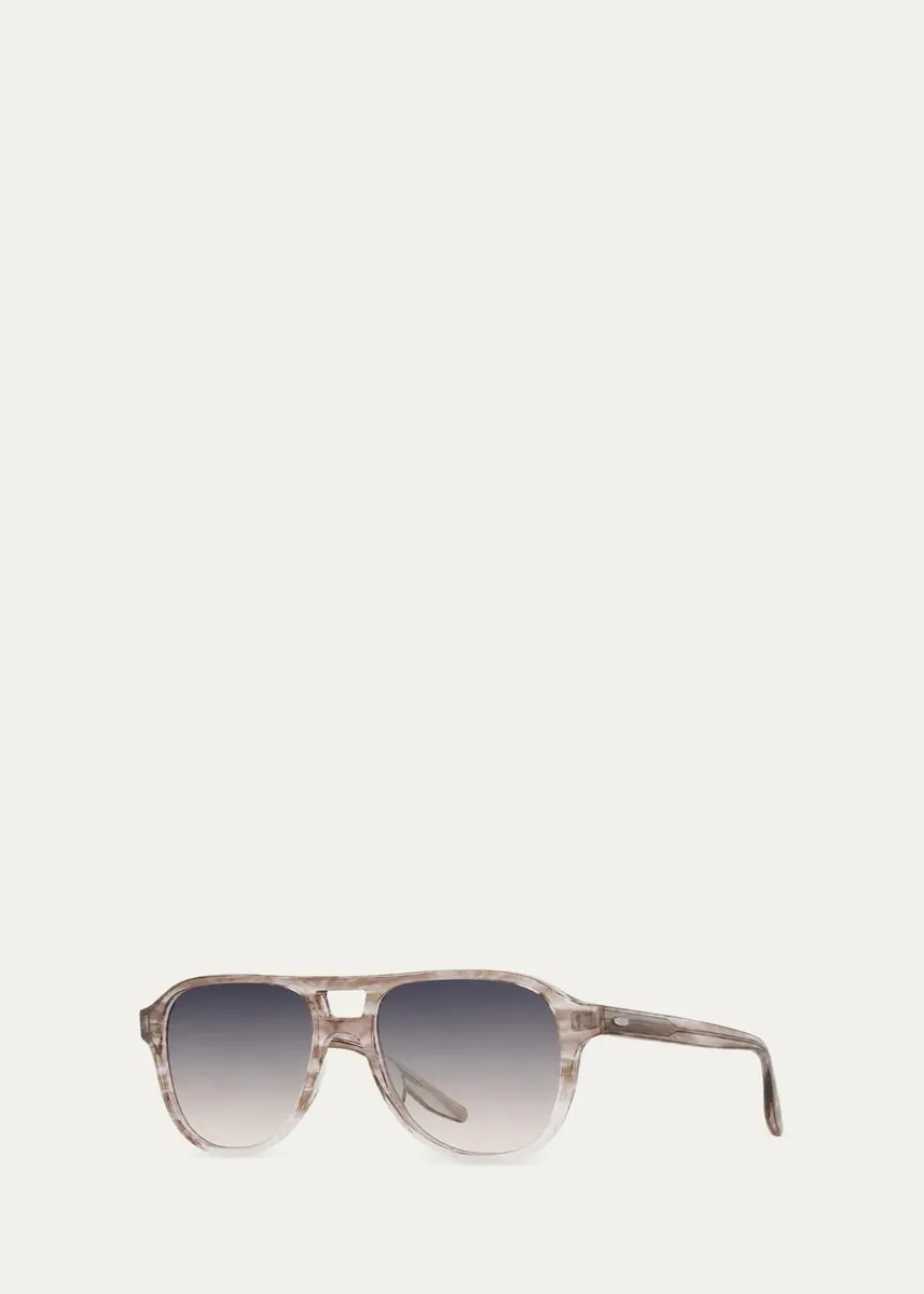 BARTON PERREIRA Men's Mirando Acetate Aviator Sunglasses | Thumbnail 2 BARTON PERREIRA Men's Mirando Acetate Aviator Sunglasses | Thumbnail 2