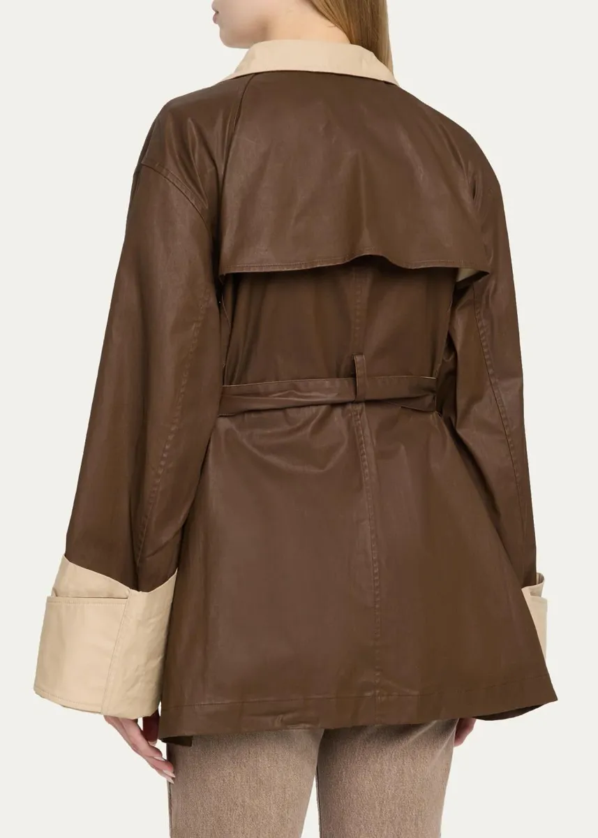 OSSOU Asha Cotton Coat | Thumbnail 3 OSSOU Asha Cotton Coat | Thumbnail 3