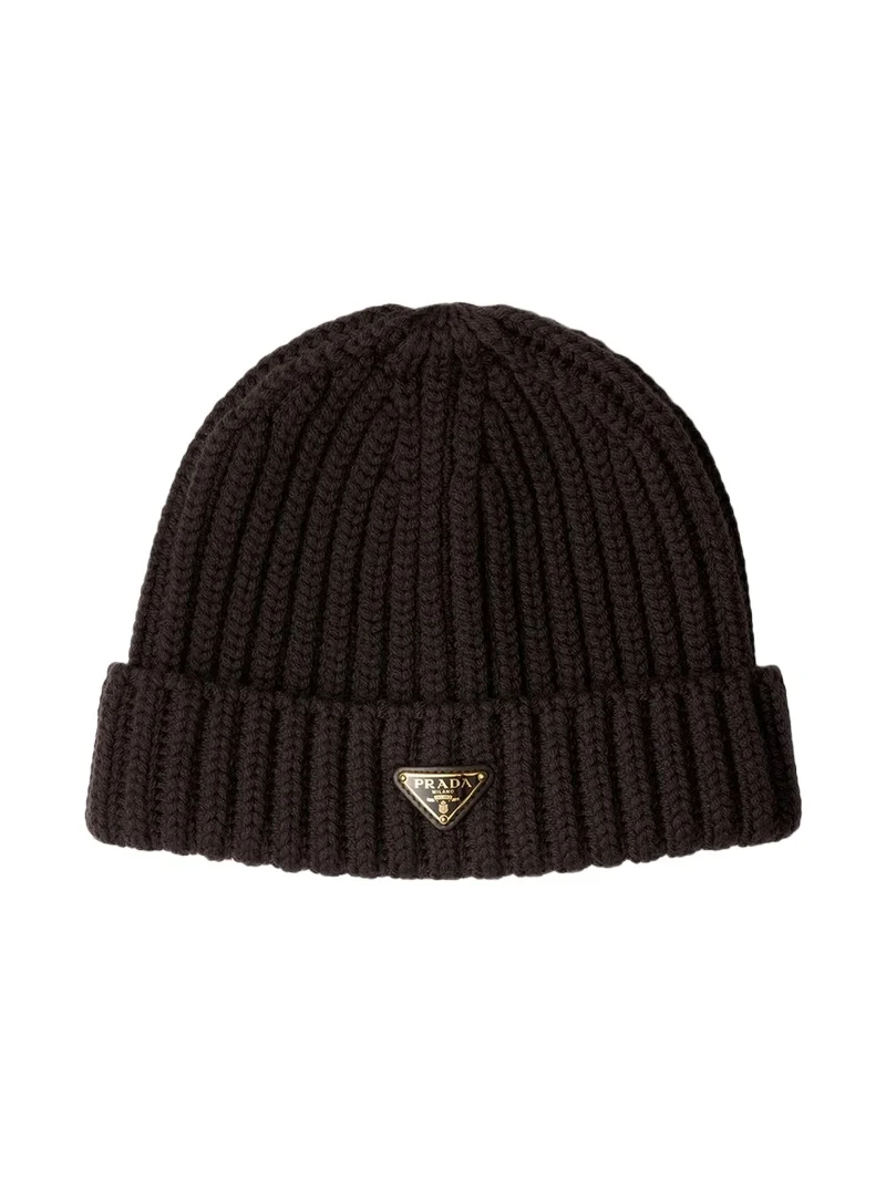Knitted Virgin Wool Beanie Knitted Virgin Wool Beanie