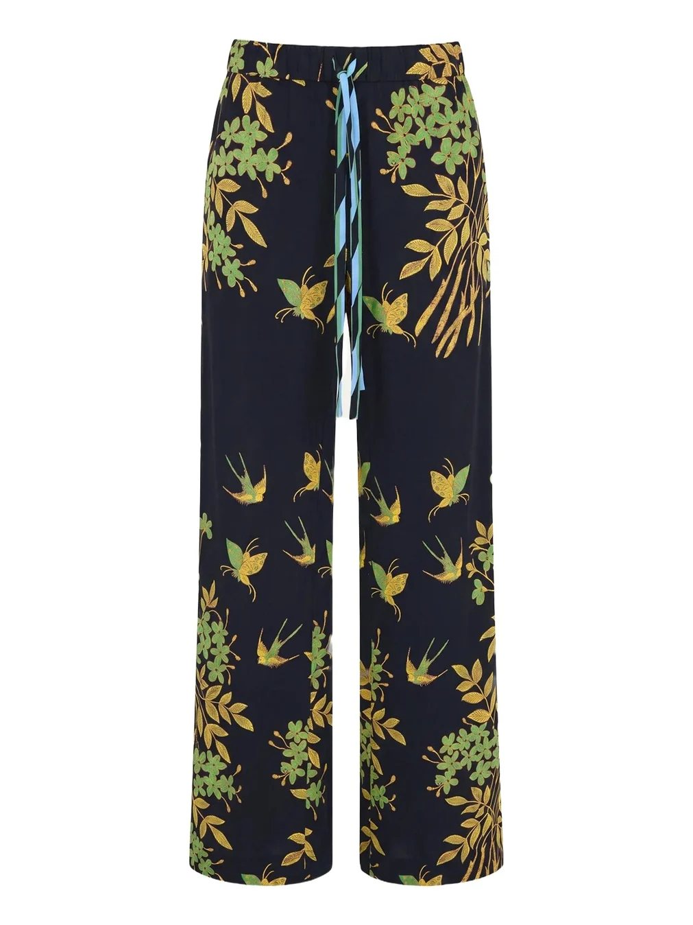 Verick Floral Wide-Leg Pants Verick Floral Wide-Leg Pants