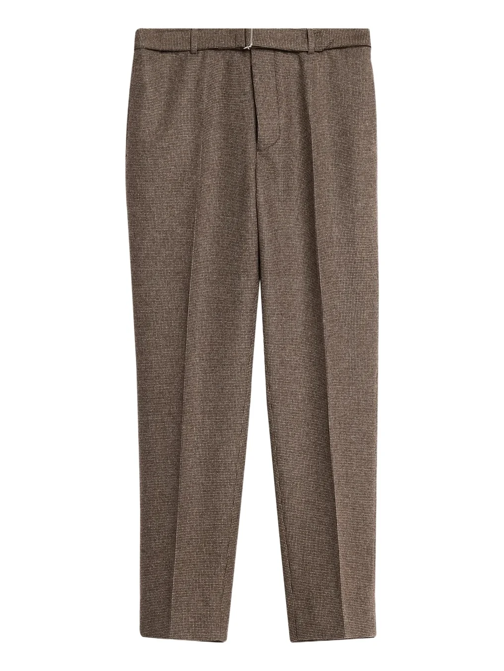 OFFICINE GÉNÉRALE Men's Wool Crease-Front Pants