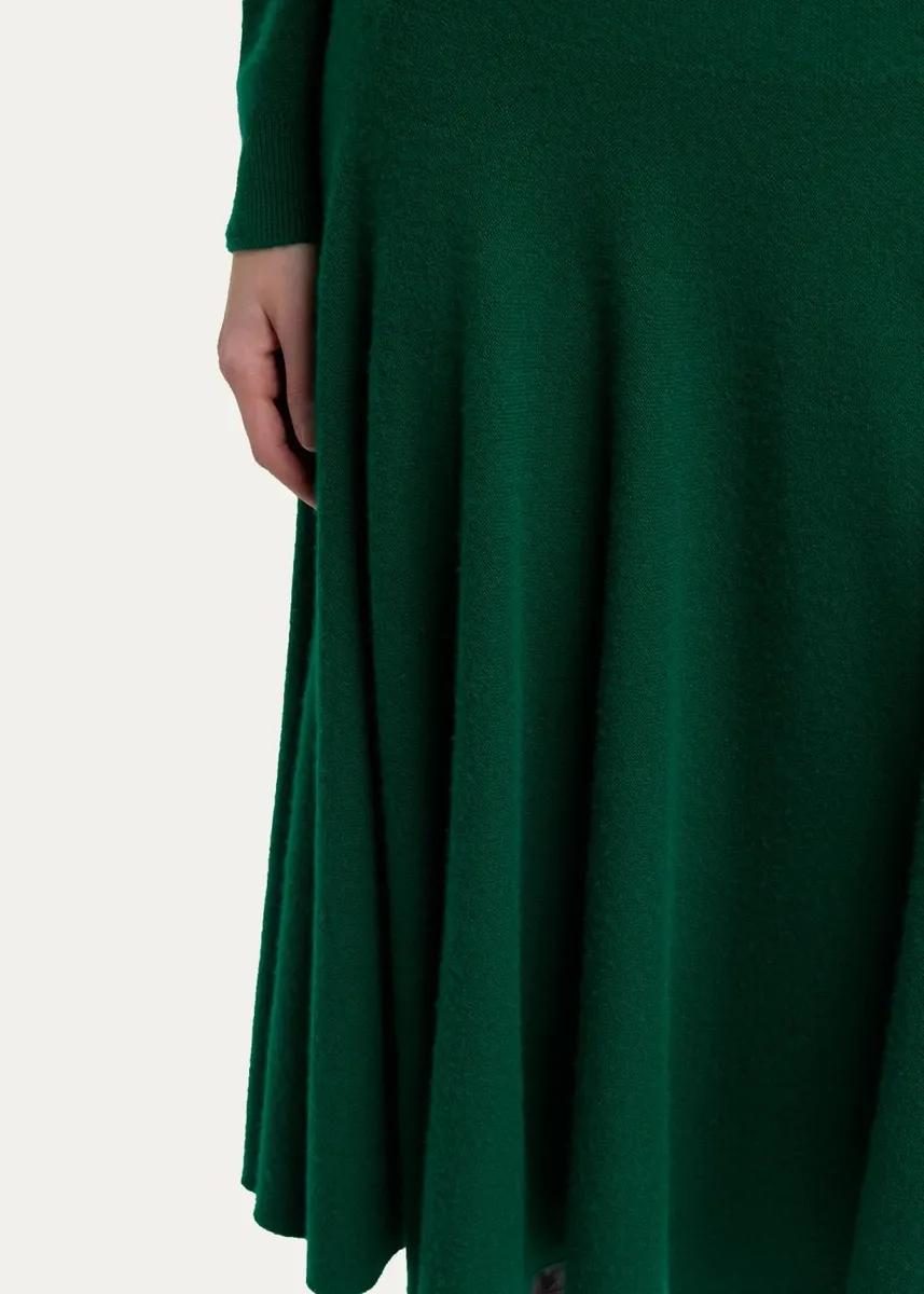 Tom Ford Cashmere Knit Midi Flare Skirt | Thumbnail 5