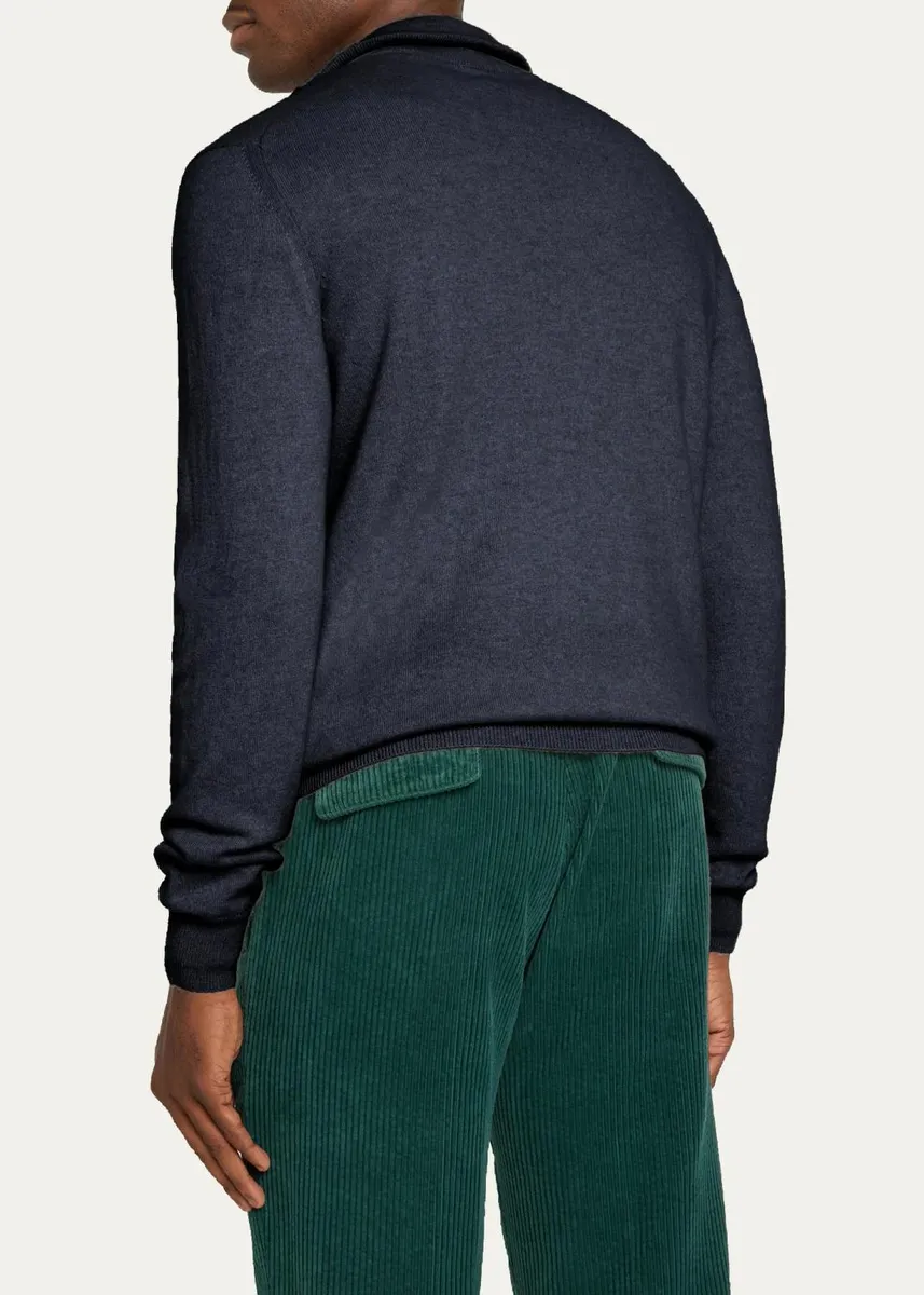 Massimo Alba Men's Cashmere Sweatshirt | Thumbnail 3 Massimo Alba Men's Cashmere Sweatshirt | Thumbnail 3