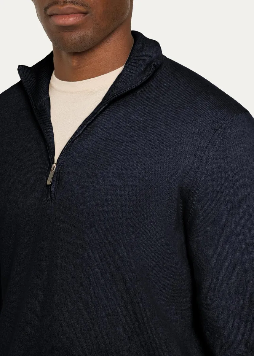 Massimo Alba Men's Cashmere Sweatshirt | Thumbnail 5 Massimo Alba Men's Cashmere Sweatshirt | Thumbnail 5