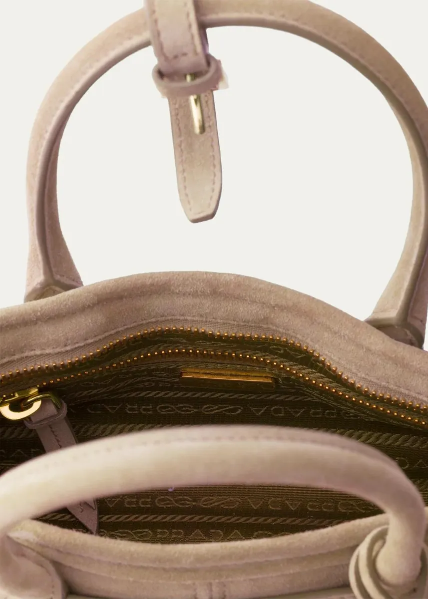 Prada Bonnie Suede Shoulder Bag | Thumbnail 3