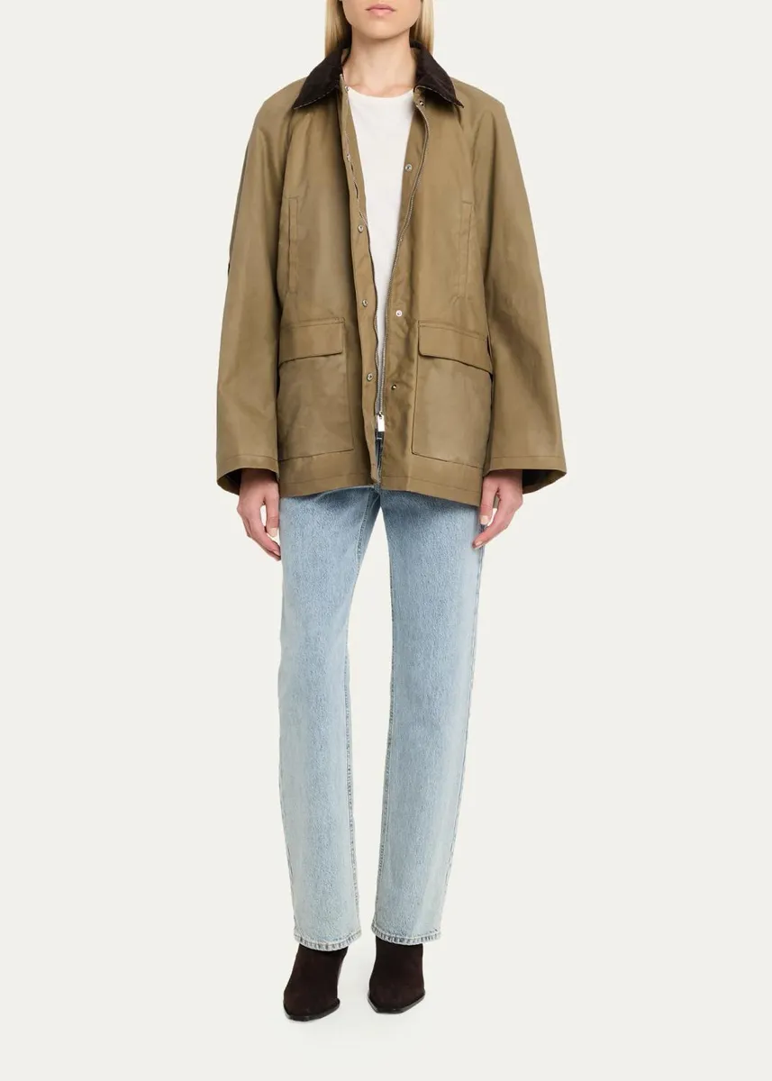 TOTEME Country Desert Waxed Cotton Jacket | Thumbnail 2