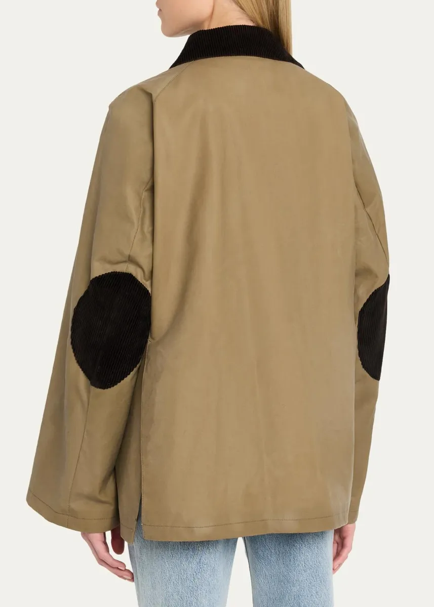 TOTEME Country Desert Waxed Cotton Jacket | Thumbnail 3