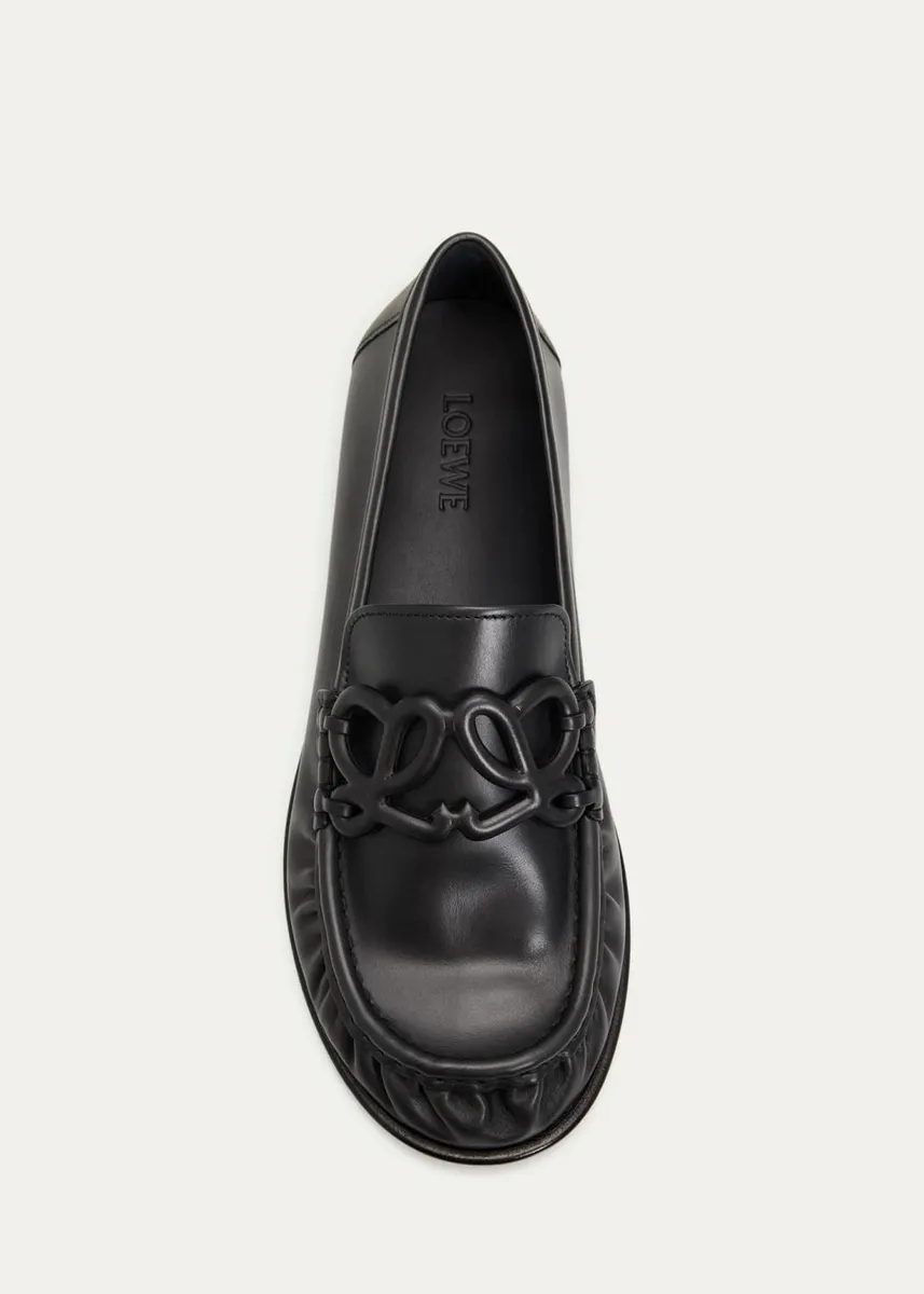 Loewe Double L Leather Loafers | Thumbnail 5 Loewe Double L Leather Loafers | Thumbnail 5