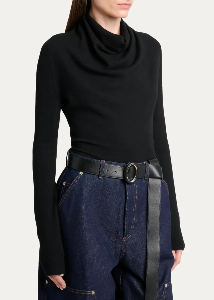 Givenchy Striped Pleated Wool Pants | Thumbnail 4