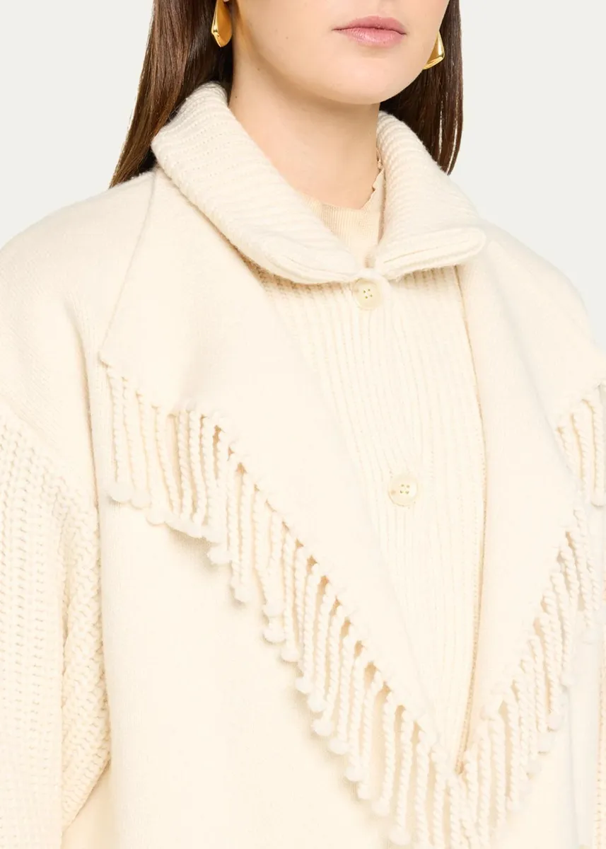 Frame The Fringe Wool Coat | Thumbnail 5