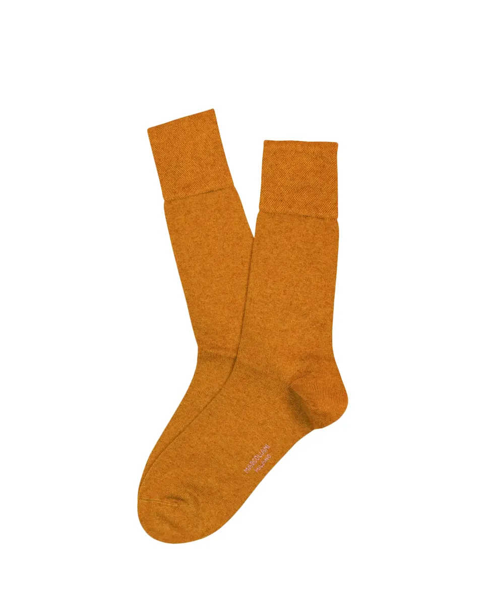 Marcoliani Men's Solid Crew Socks | Thumbnail 2 Marcoliani Men's Solid Crew Socks | Thumbnail 2