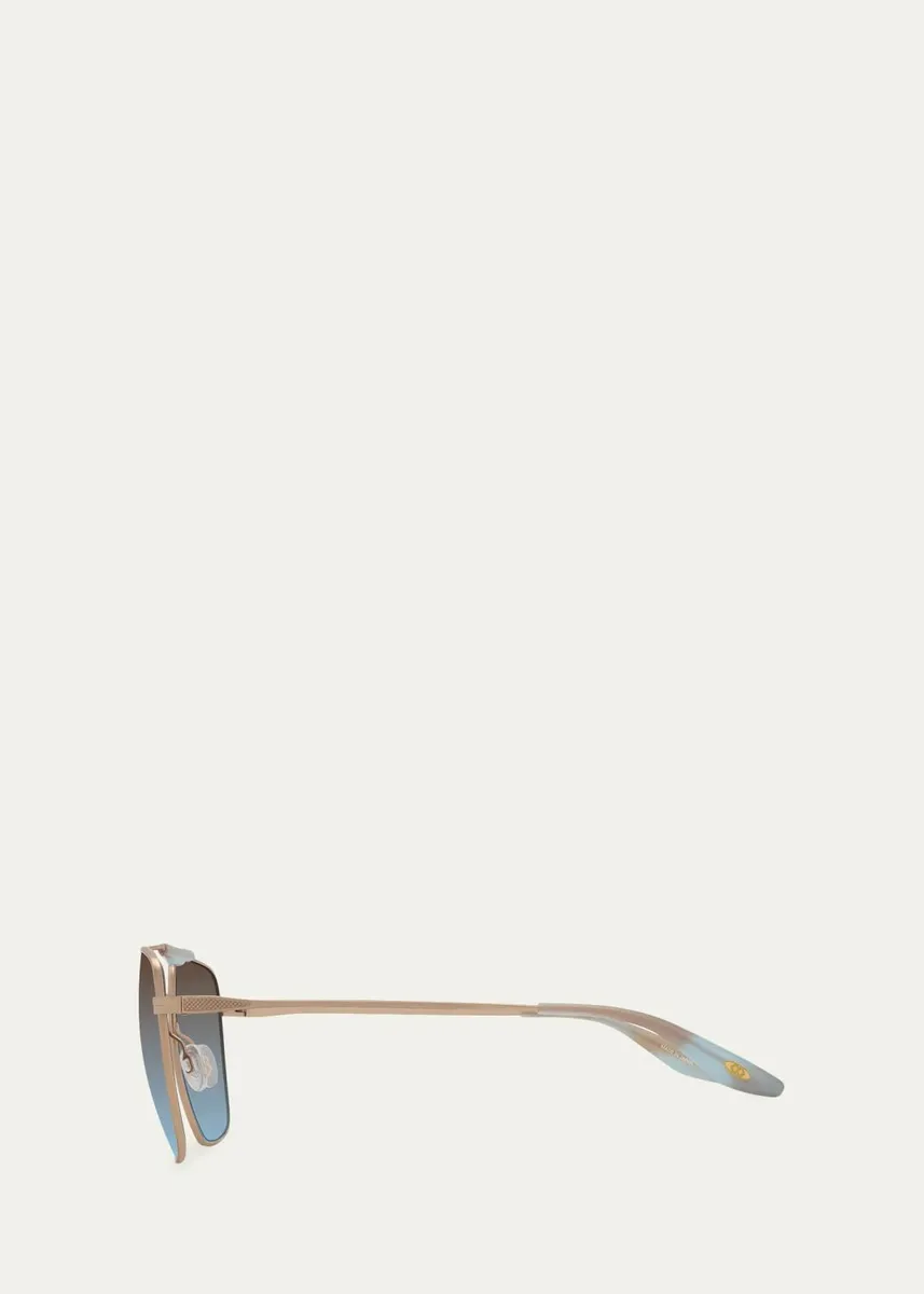 BARTON PERREIRA Bhanot 60MM Navigator Sunglasses | Thumbnail 3 BARTON PERREIRA Bhanot 60MM Navigator Sunglasses | Thumbnail 3
