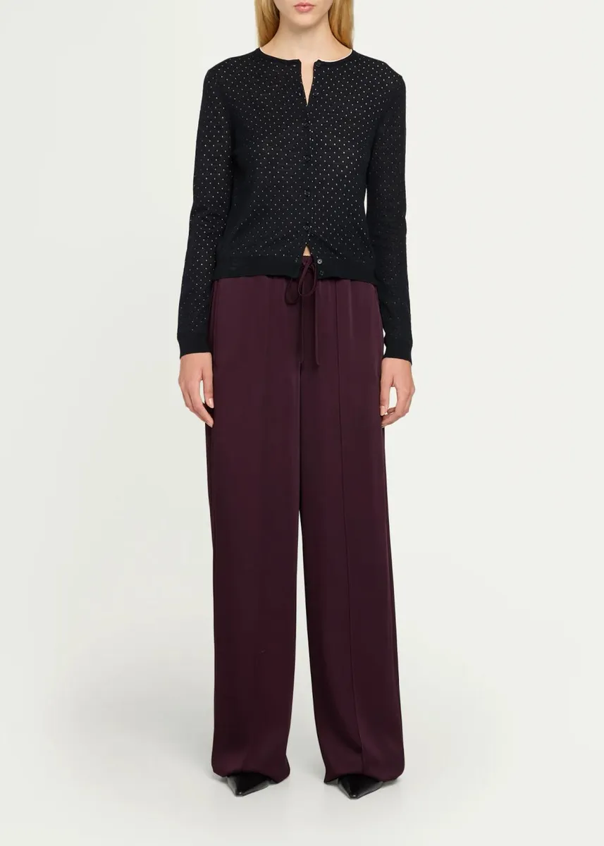 Vince Mid-Rise Tailored Drawstring Pants | Thumbnail 2 Vince Mid-Rise Tailored Drawstring Pants | Thumbnail 2