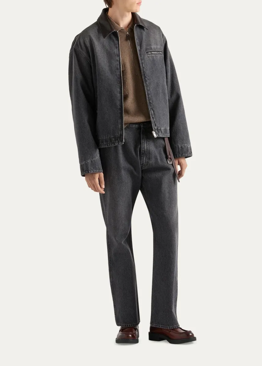 Prada Men's Five-Pocket Denim Jeans | Thumbnail 2