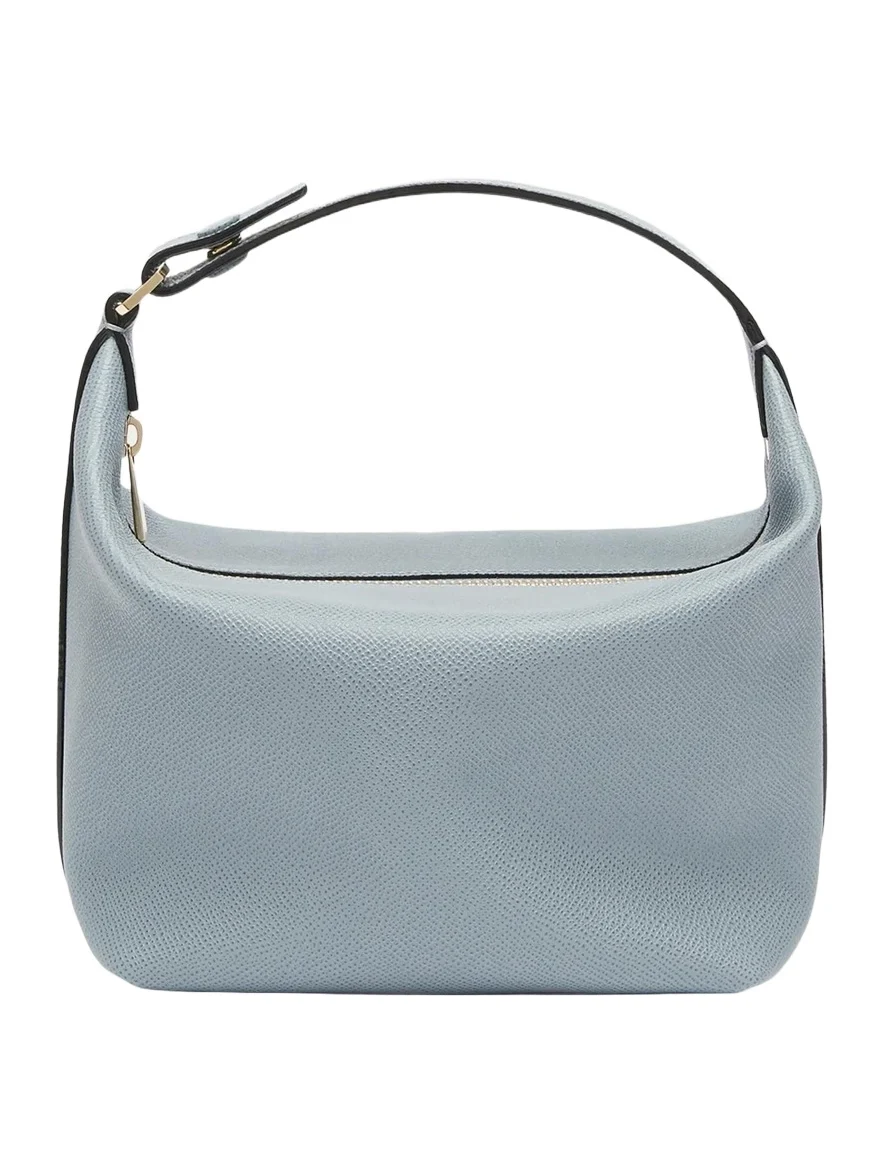 Valextra Mochi Calfskin Leather Pouch Bag