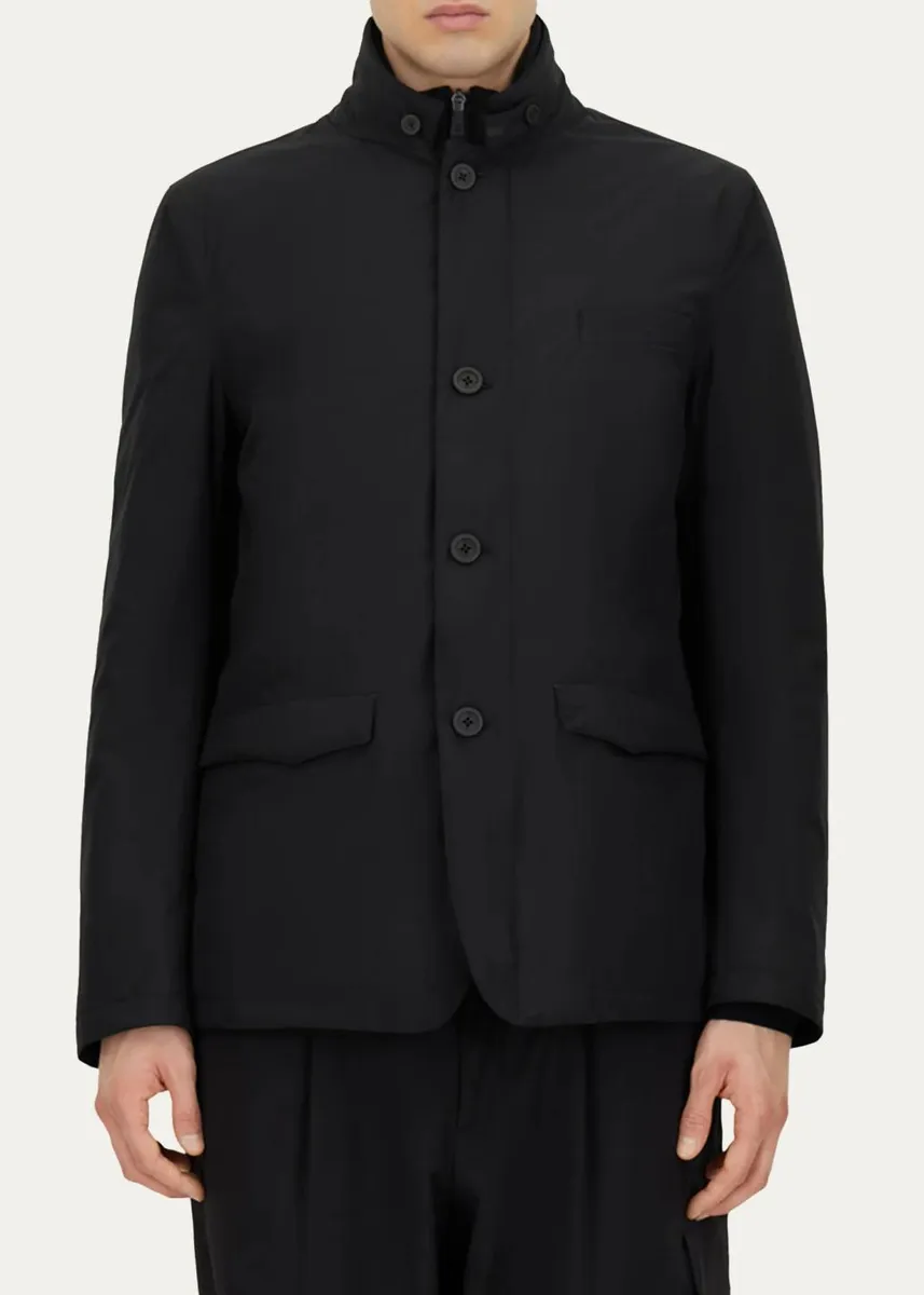 HERNO Men's Two-Layer Blazer | Thumbnail 4 HERNO Men's Two-Layer Blazer | Thumbnail 4