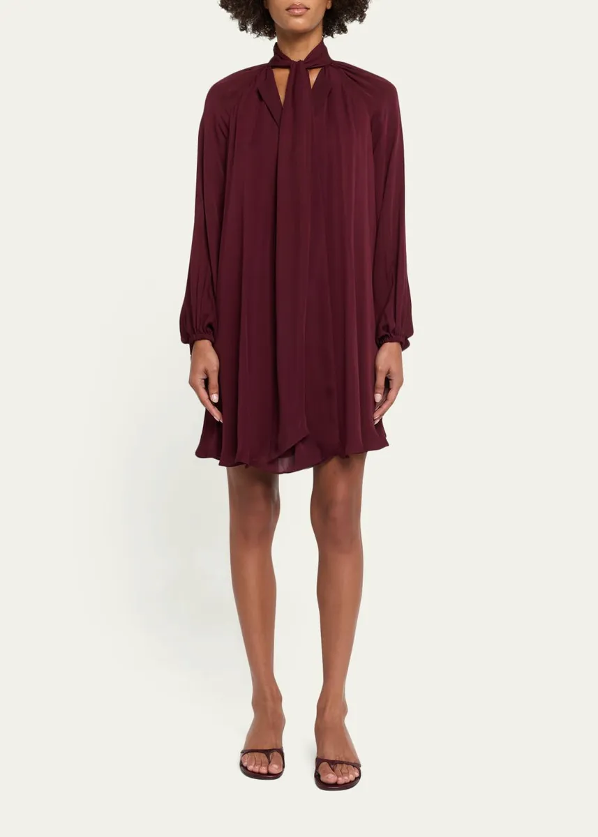 Simkhai Isobel Silk Mini Dress | Thumbnail 2 Simkhai Isobel Silk Mini Dress | Thumbnail 2