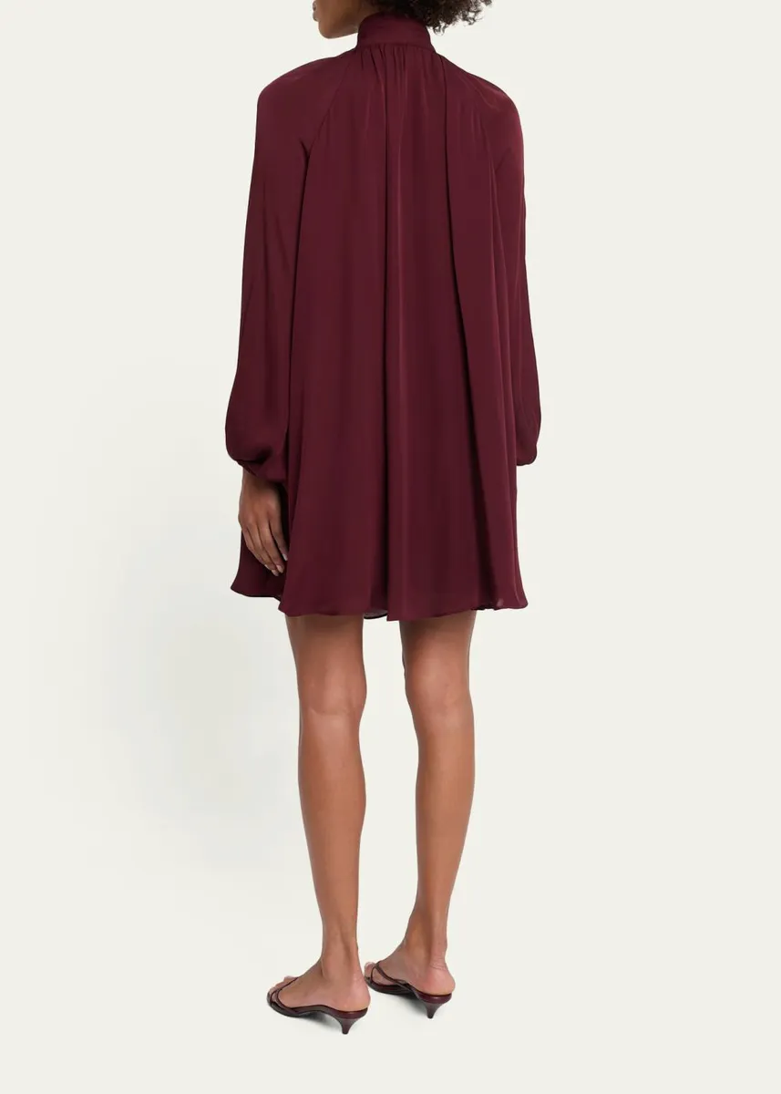 Simkhai Isobel Silk Mini Dress | Thumbnail 3 Simkhai Isobel Silk Mini Dress | Thumbnail 3