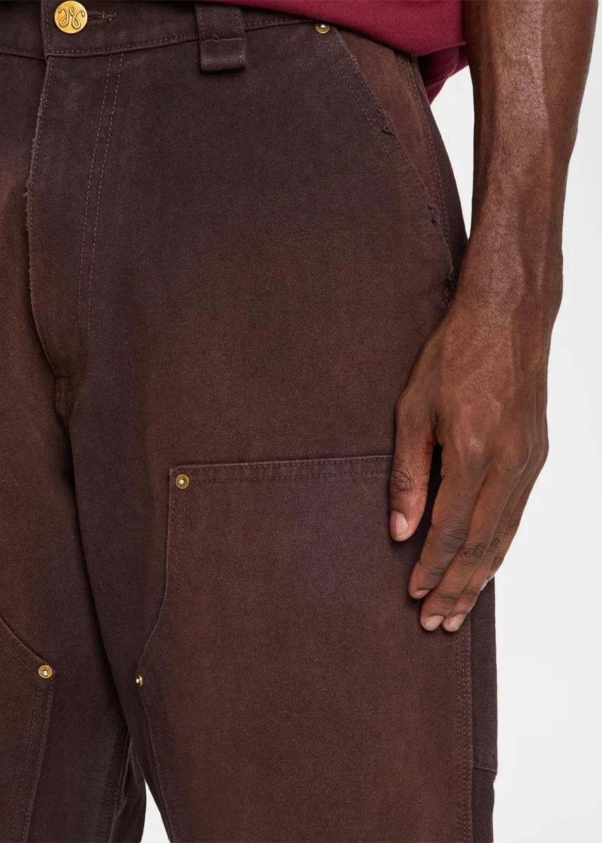 Willy Chavarria Men's Wide-Leg Carpenter Shorts | Thumbnail 5 Willy Chavarria Men's Wide-Leg Carpenter Shorts | Thumbnail 5