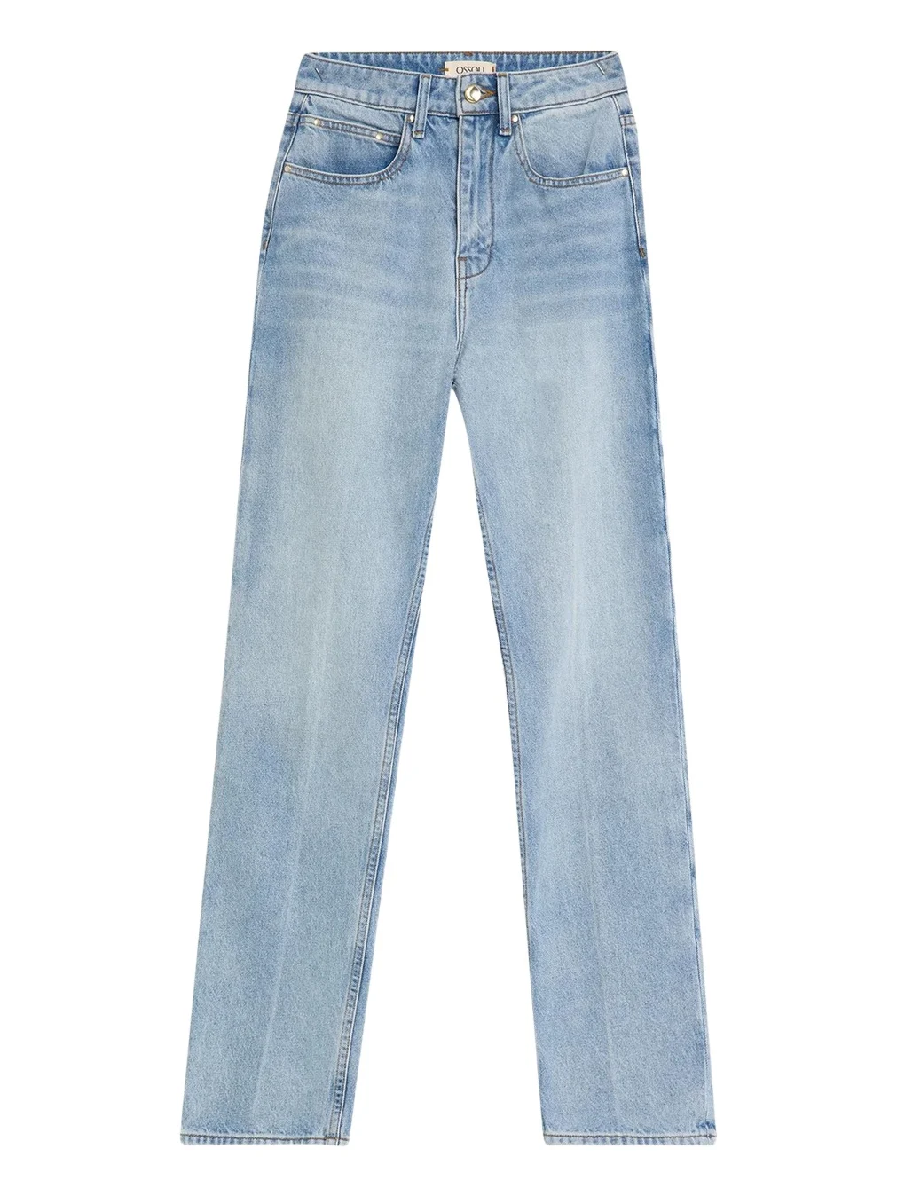 OSSOU Noon High-Rise Straight Jeans