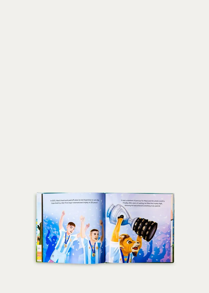 The Goat Academy "Lionel Messi, The GOAT" Hardcover Book | Thumbnail 2 The Goat Academy "Lionel Messi, The GOAT" Hardcover Book | Thumbnail 2