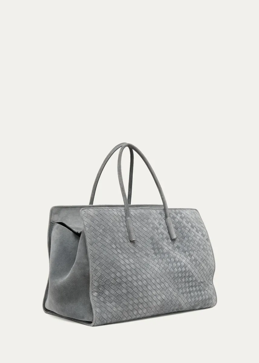 Bottega Veneta Barbara Large Suede Tote Bag | Thumbnail 2