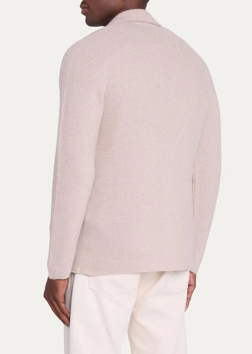 Massimo Alba Melange Brushed Cashmere Crewneck Sweater | Thumbnail 3