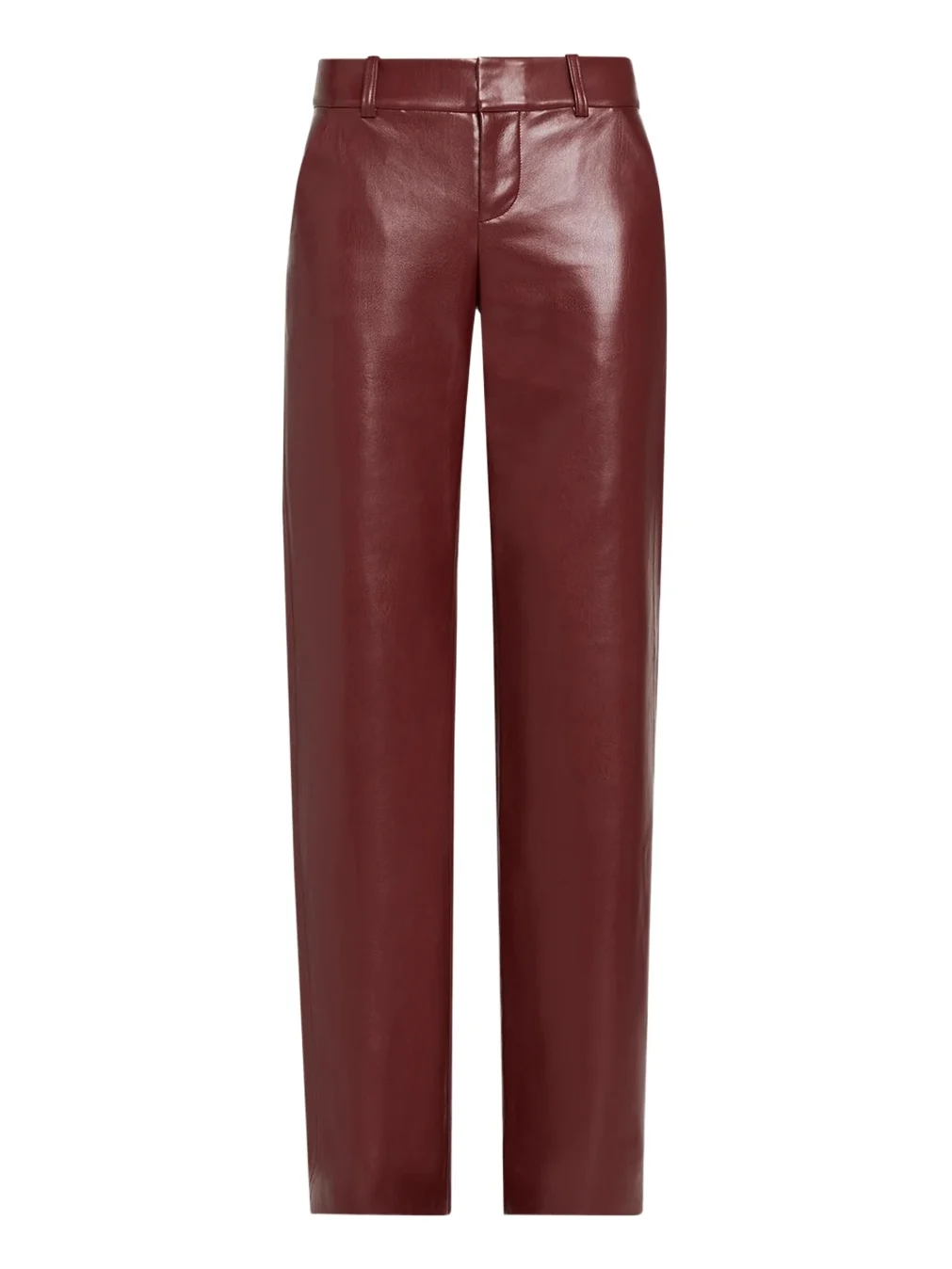 Alexander Relaxed Faux-Leather Trousers