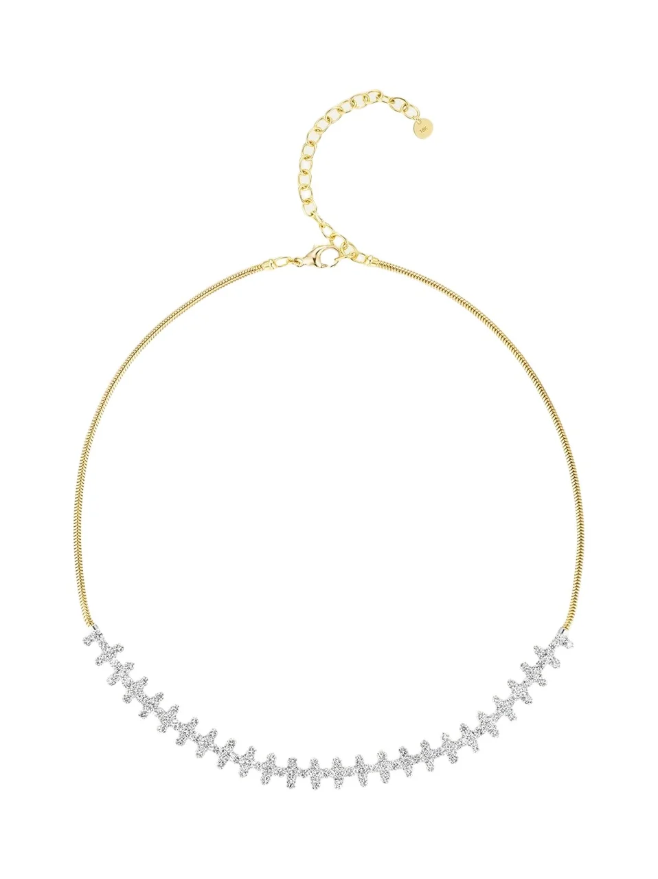 Emily P. Wheeler Flora 14K Yellow Gold & 6.56 TCW Diamond Necklace