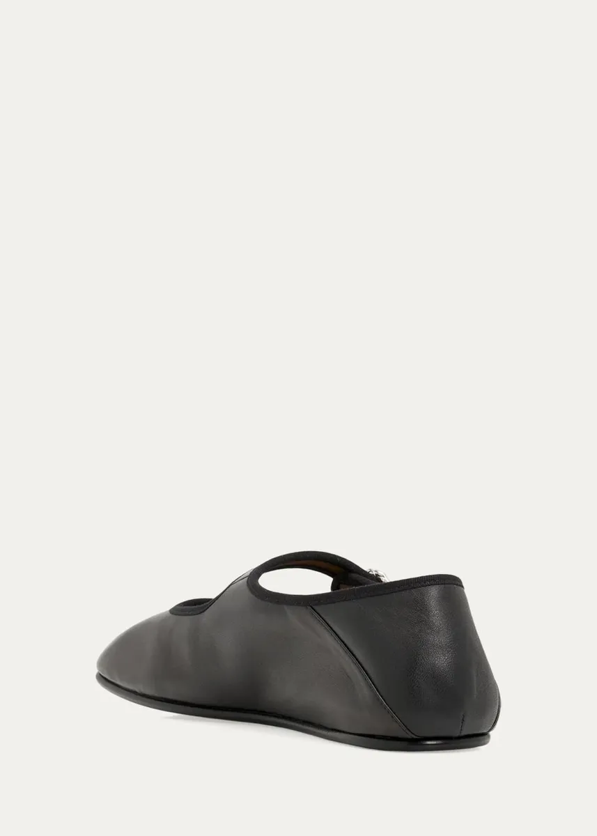 Bottega Veneta Veneziana Nappa Leather Ballerina Flats | Thumbnail 4 Bottega Veneta Veneziana Nappa Leather Ballerina Flats | Thumbnail 4