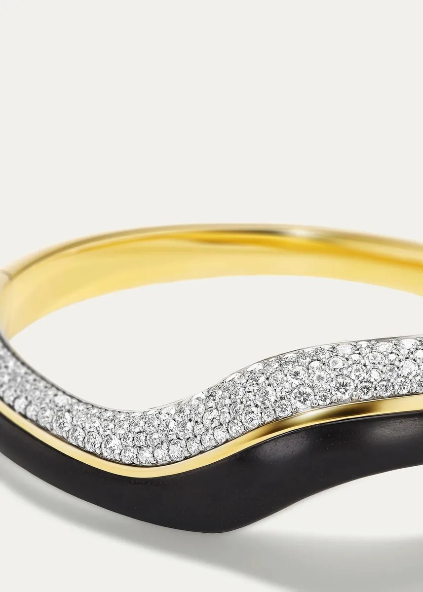 Emily P. Wheeler 18K Gold & 3.15 TCW Diamond Wave Bracelet | Thumbnail 2 Emily P. Wheeler 18K Gold & 3.15 TCW Diamond Wave Bracelet | Thumbnail 2
