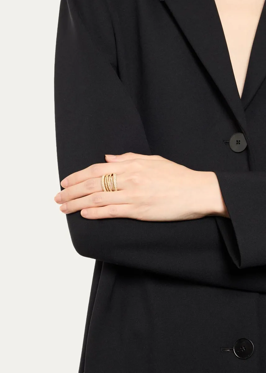 SIDNEY GARBER 18K Yellow Gold Scribble Ring | Thumbnail 2 SIDNEY GARBER 18K Yellow Gold Scribble Ring | Thumbnail 2
