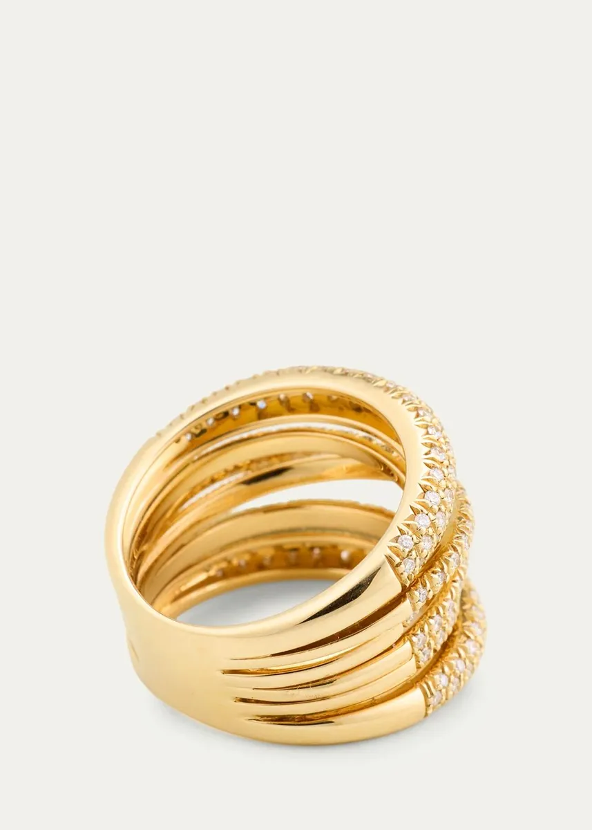 SIDNEY GARBER 18K Yellow Gold Scribble Ring | Thumbnail 3 SIDNEY GARBER 18K Yellow Gold Scribble Ring | Thumbnail 3