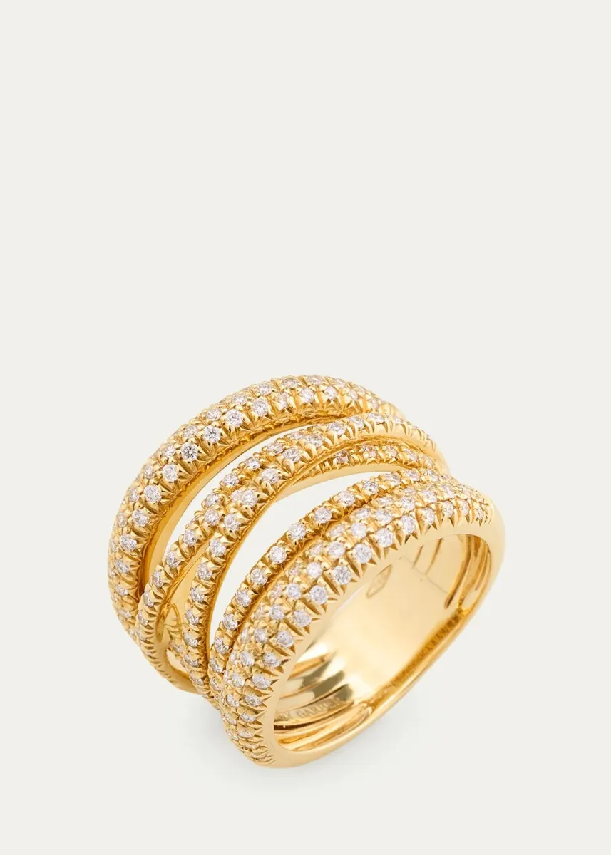 SIDNEY GARBER 18K Yellow Gold Scribble Ring | Thumbnail 4 SIDNEY GARBER 18K Yellow Gold Scribble Ring | Thumbnail 4