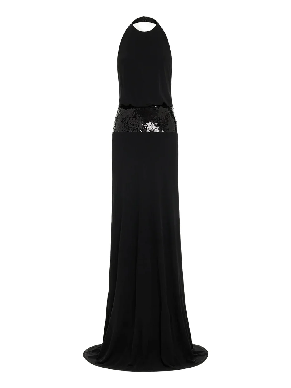Theresa Sequined Halter Gown Theresa Sequined Halter Gown