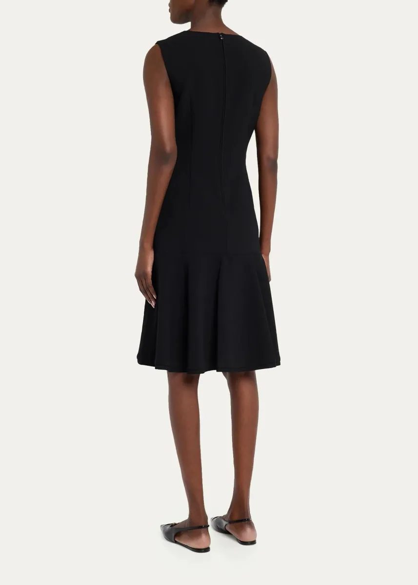 Kobi Halperin Devon Sleeveless Crepe Dress | Thumbnail 3