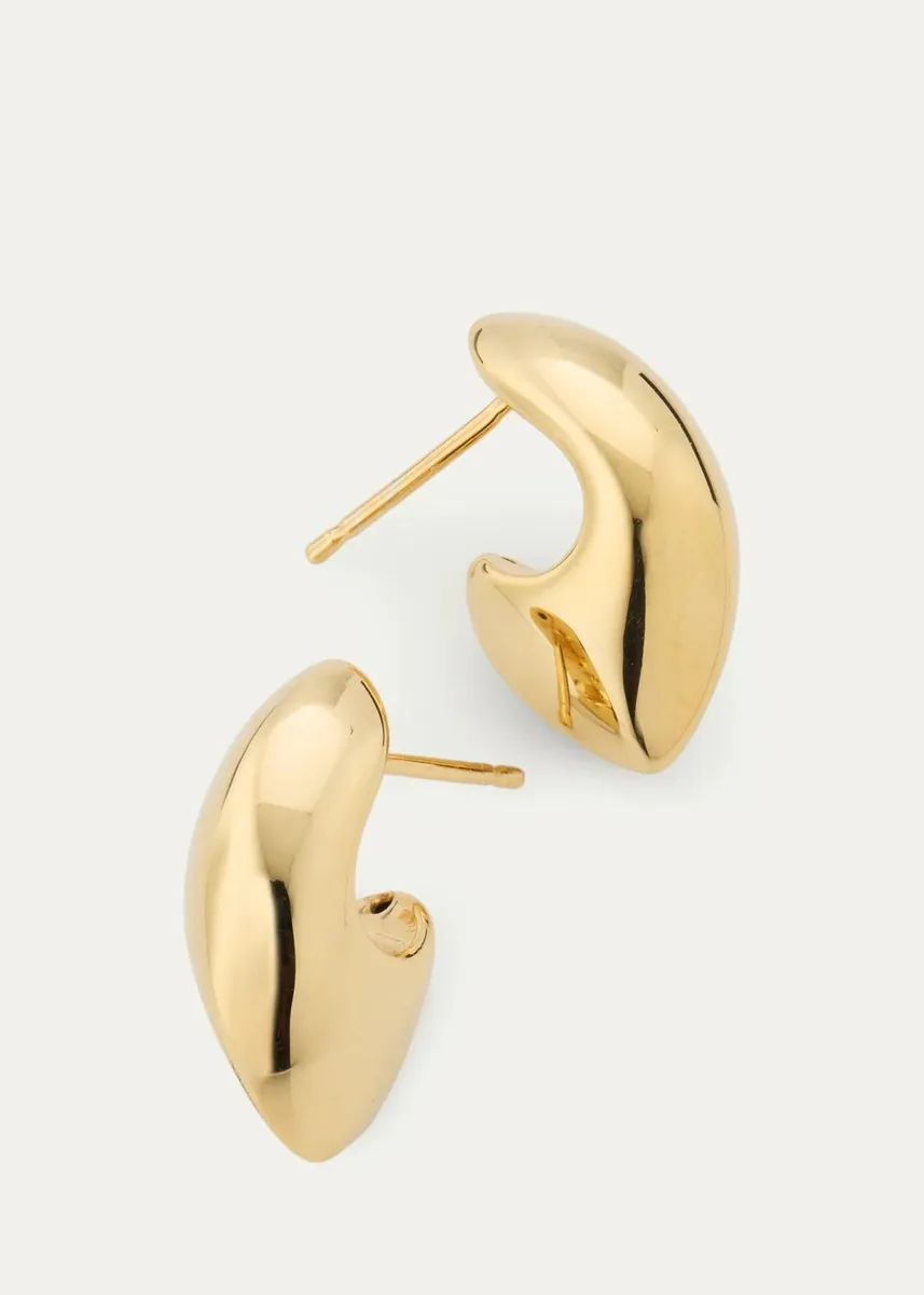 Bottega Veneta Claw-Shaped Drop Earrings | Thumbnail 3 Bottega Veneta Claw-Shaped Drop Earrings | Thumbnail 3