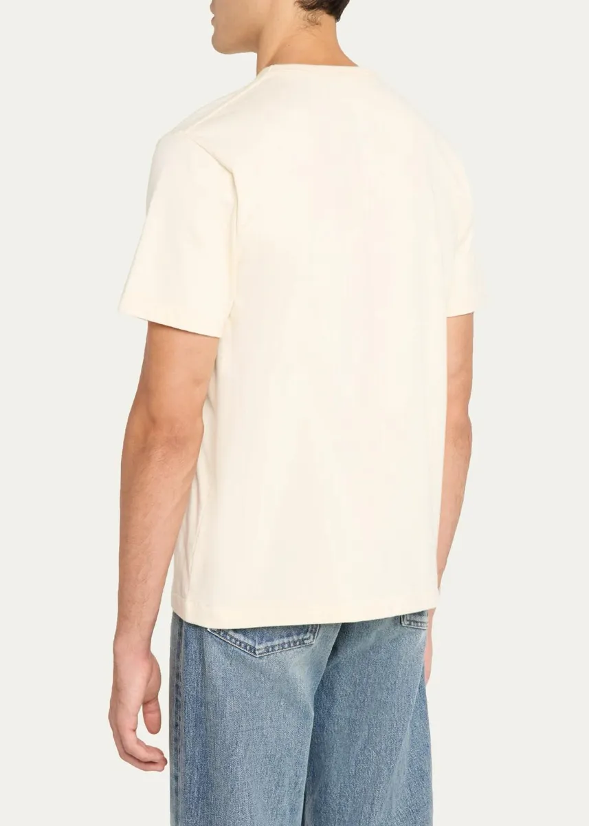 JW Anderson Men's Kissing Graphic Cotton T-Shirt | Thumbnail 3