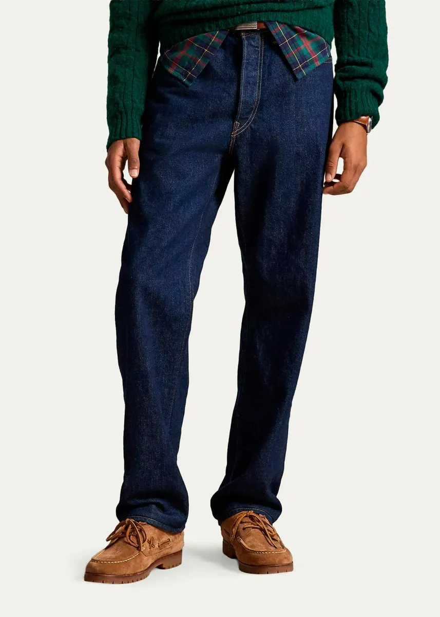 Polo Ralph Lauren Men's Heritage Straight Selvedge Jean | Thumbnail 4 Polo Ralph Lauren Men's Heritage Straight Selvedge Jean | Thumbnail 4